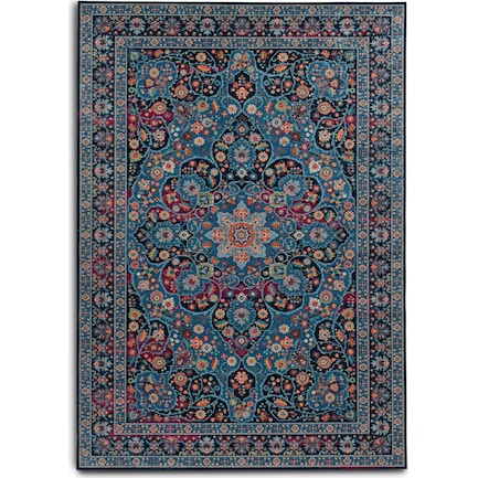 Peak 5 X 7 Area Rug- Navy/Blue