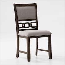 pearson dark brown  pc counter height dining room   