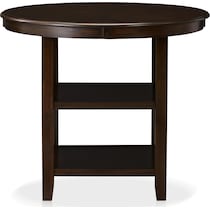 pearson dark brown  pc counter height dining room   