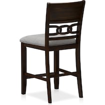 pearson dark brown  pc counter height dining room   
