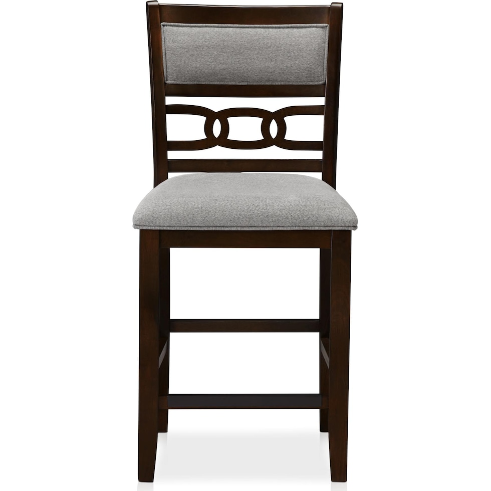 pearson dark brown  pc counter height dining room   