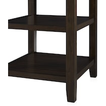 pearson dark brown counter height dining table   