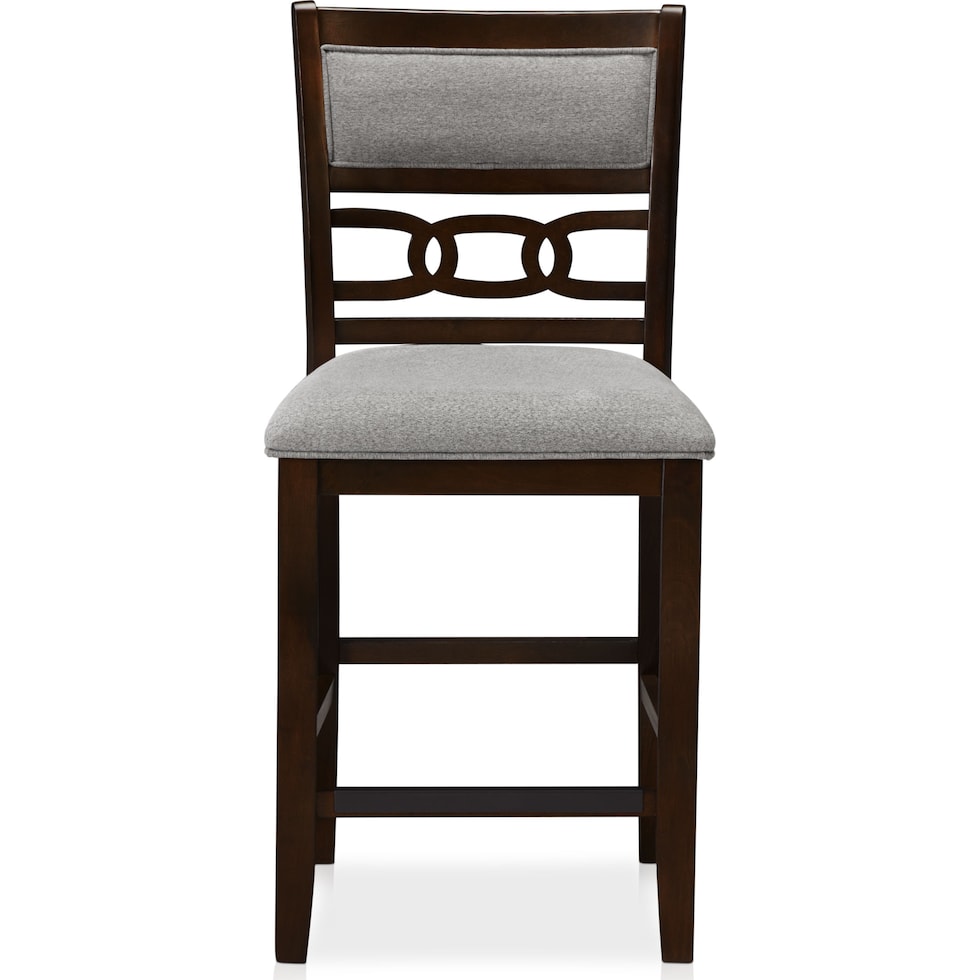 pearson dark brown counter height stool   