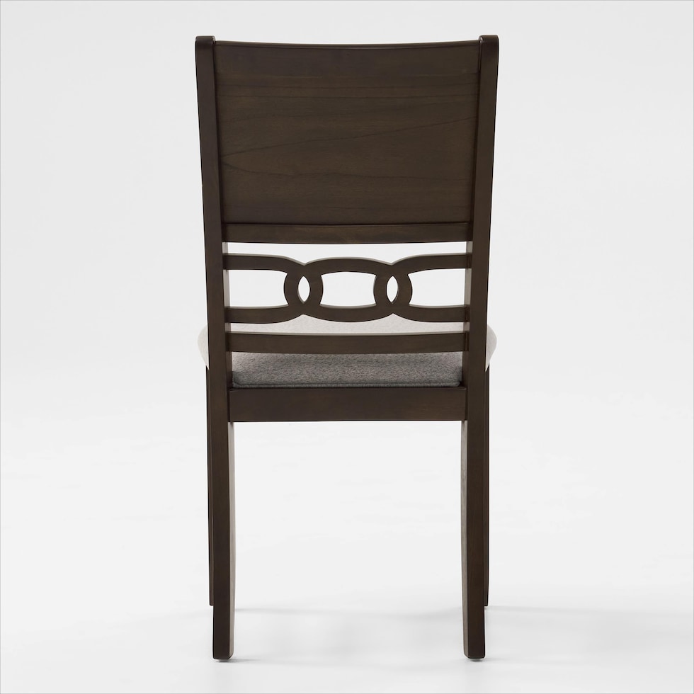 pearson dark brown dining chair   