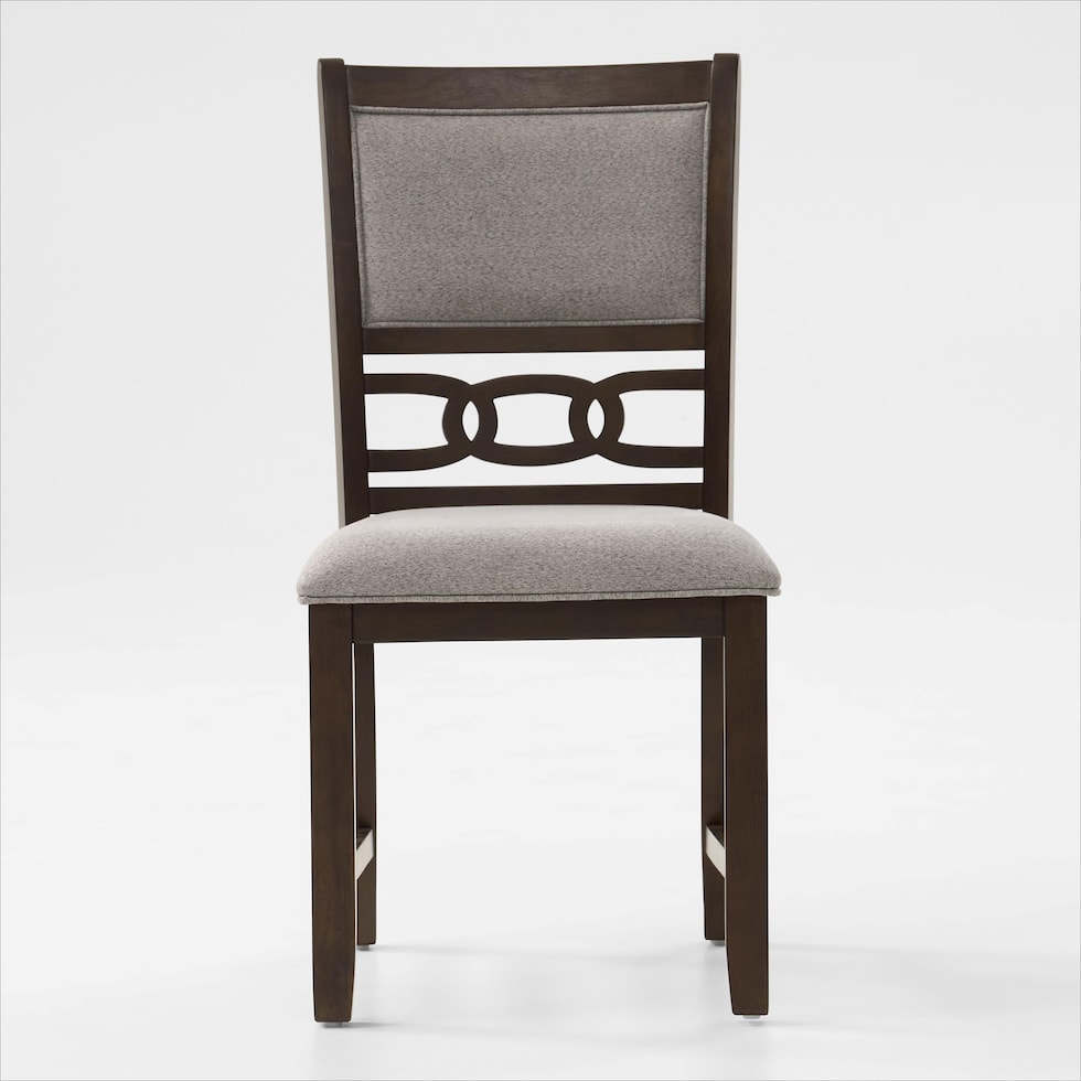 pearson dark brown dining chair   