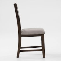 pearson dark brown dining chair   