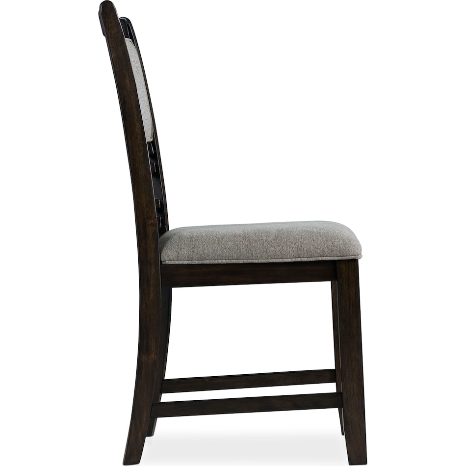 pearson dark brown dining chair   