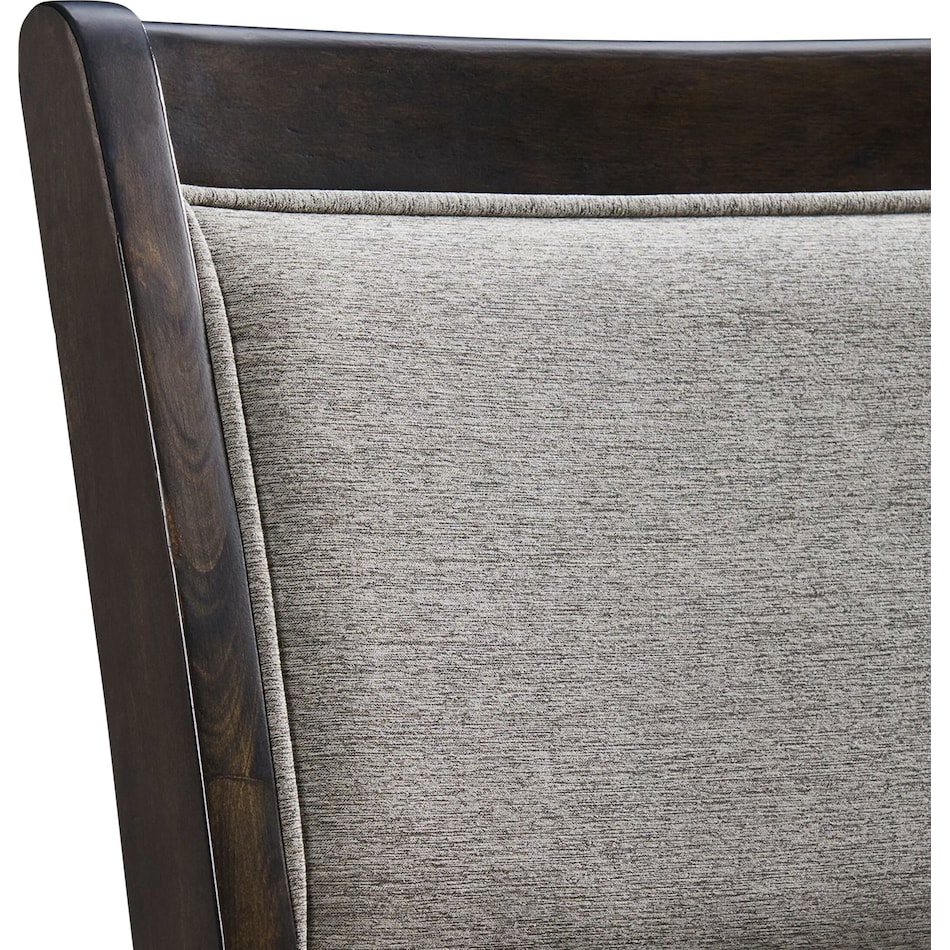 pearson dark brown dining chair   