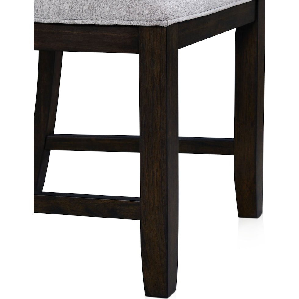 pearson dark brown dining chair   