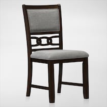 pearson dark brown dining chair web   