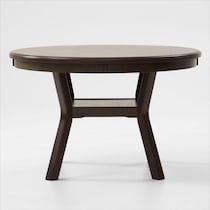 pearson dark brown dining table   