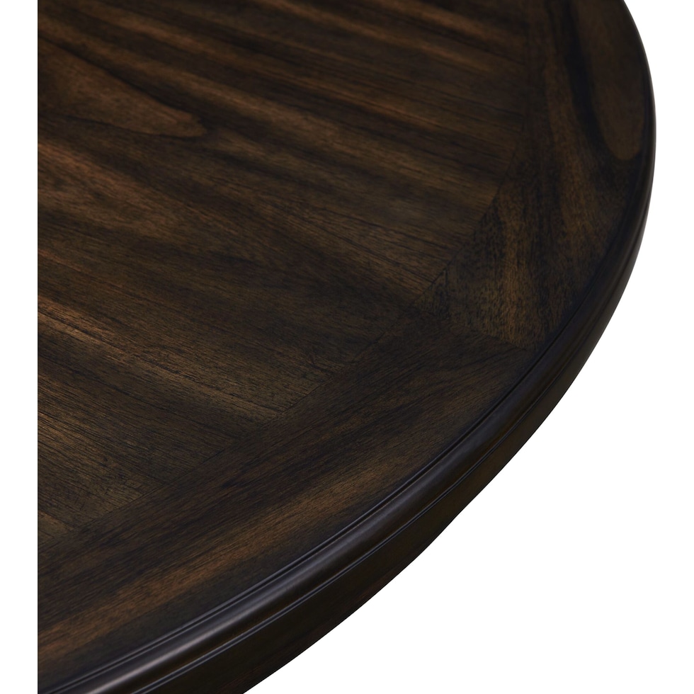 pearson dark brown dining table   