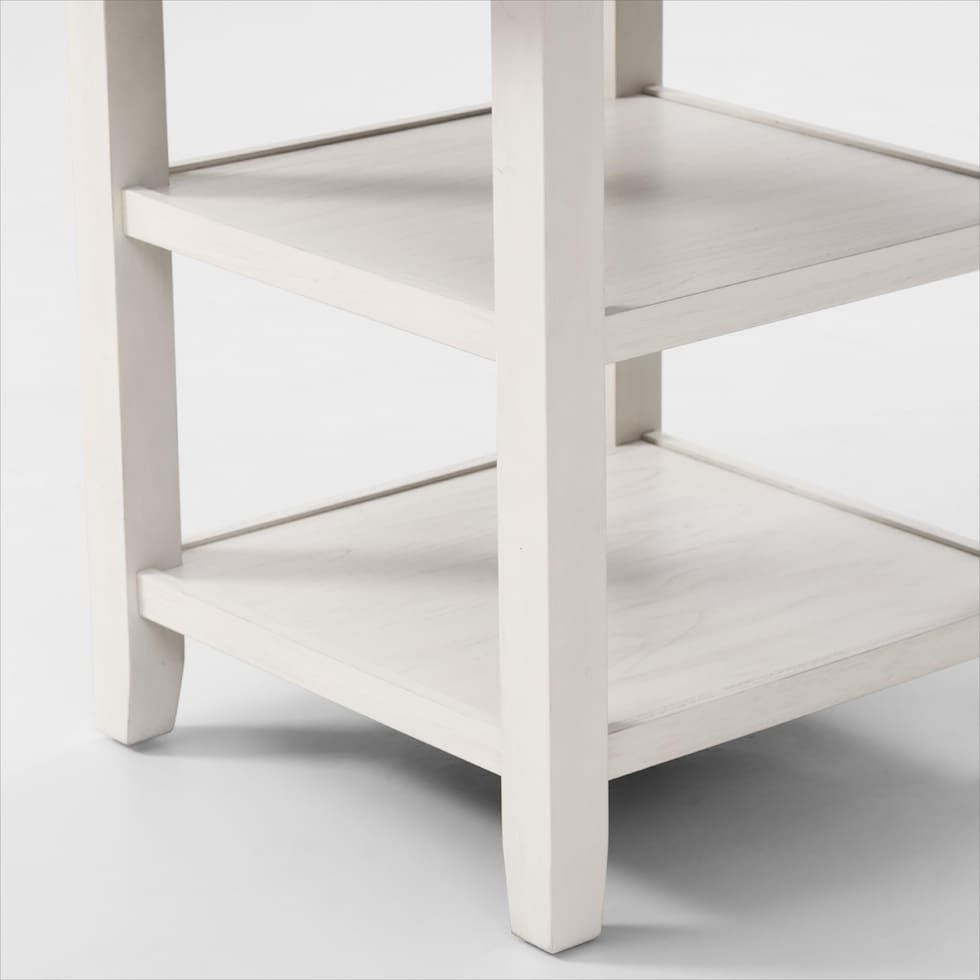 pearson white  pc counter height dining room   