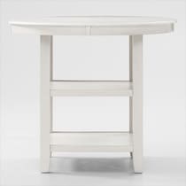 pearson white  pc counter height dining room   