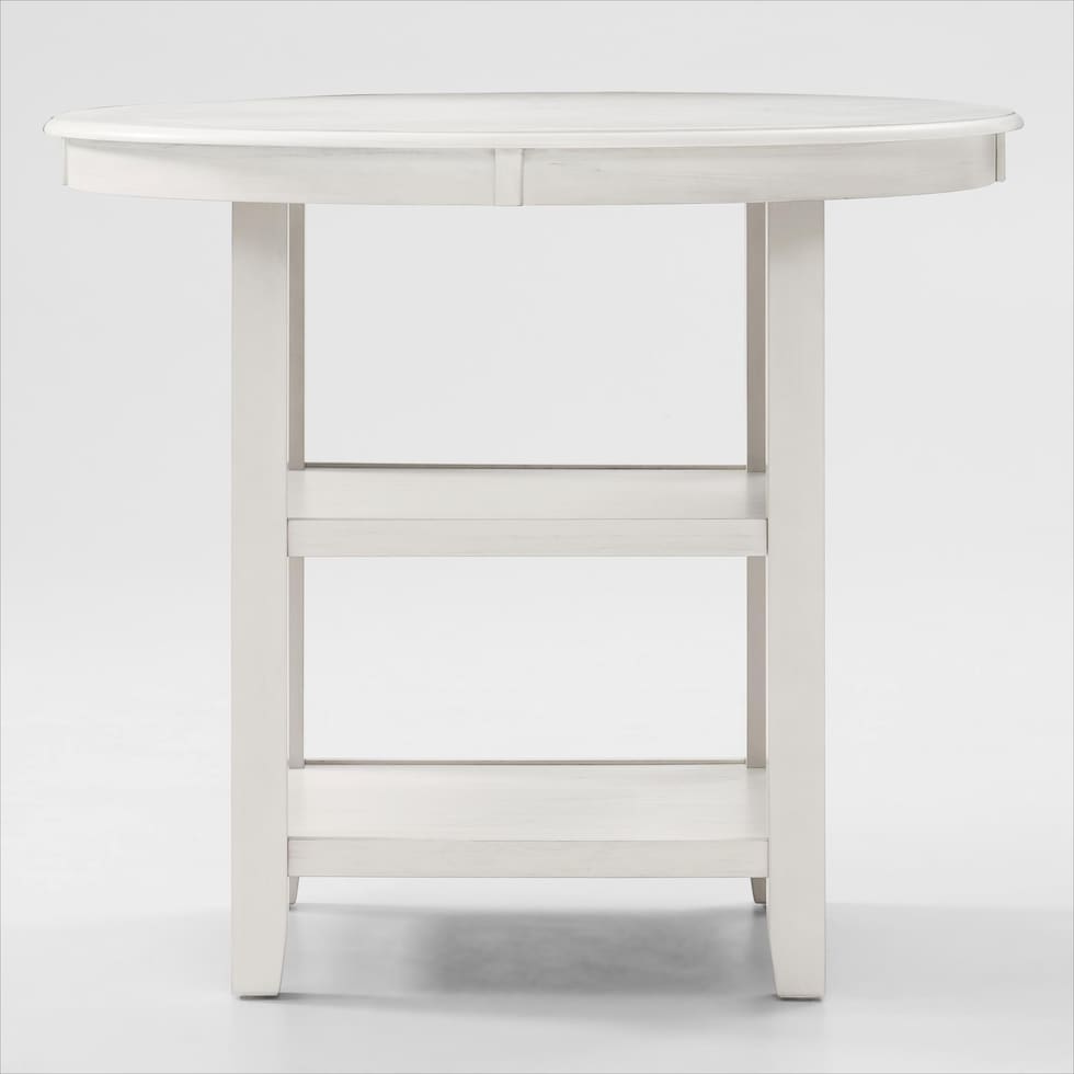 pearson white  pc counter height dining room   