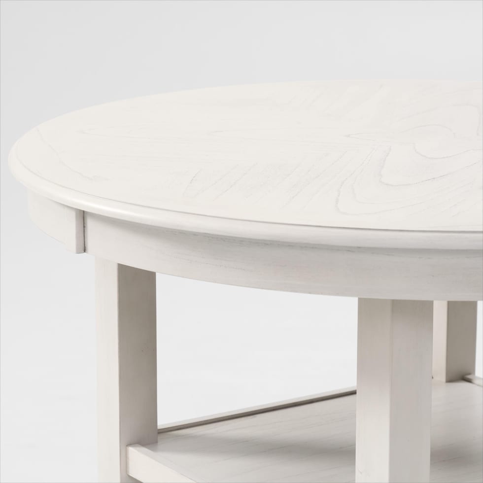 pearson white  pc counter height dining room   