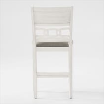 pearson white  pc counter height dining room   