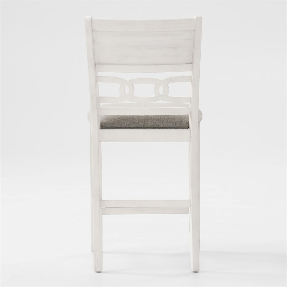 pearson white  pc counter height dining room   