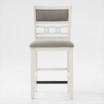 pearson white  pc counter height dining room   