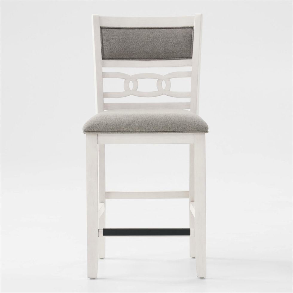 pearson white  pc counter height dining room   