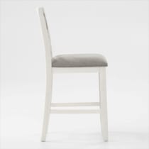 pearson white  pc counter height dining room   