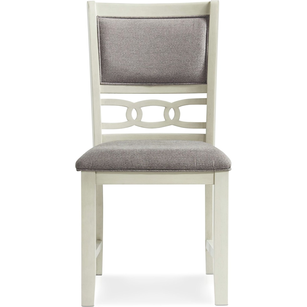 pearson white dining chair   