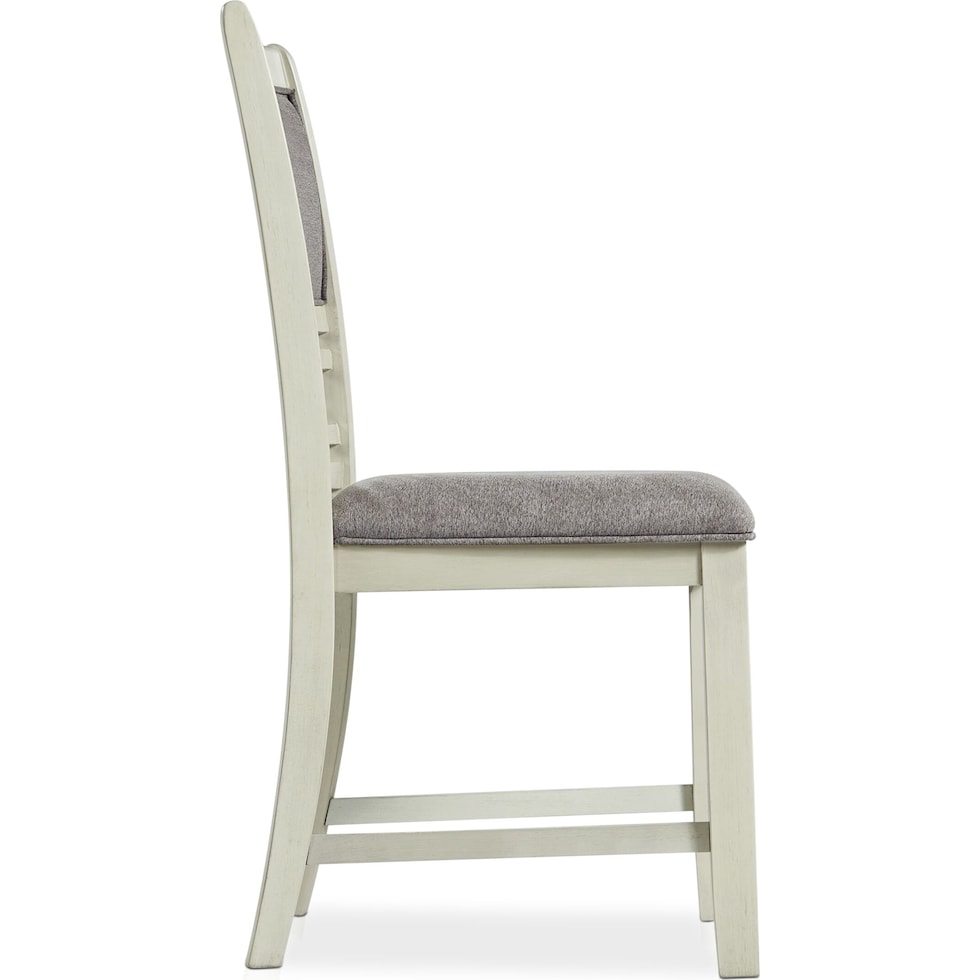 pearson white dining chair   