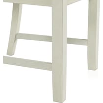 pearson white dining chair   