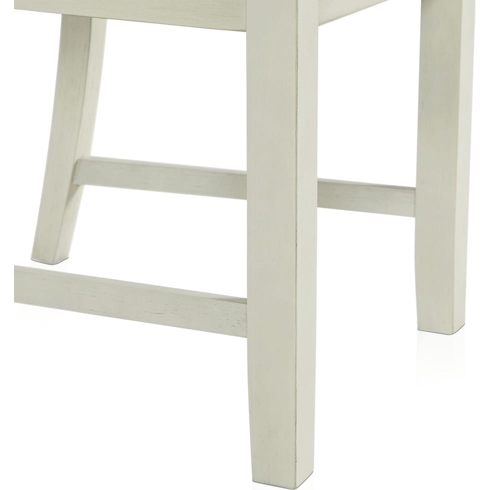pearson white dining chair   