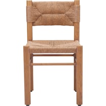 pelican light brown outdoor dining chair   