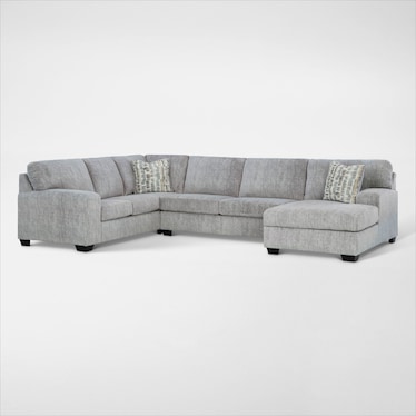 Broyhill Pembrey 3-Piece Sectional with Chaise