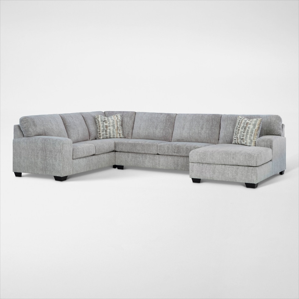 pembrey gray sectional   