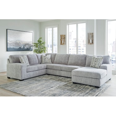 Broyhill Pembrey 3-Piece Sectional with Chaise