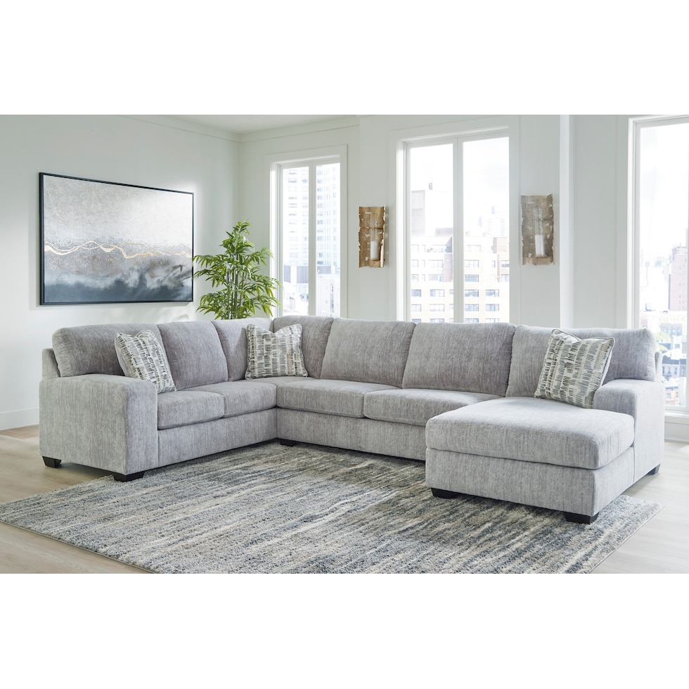 pembrey gray sectional   