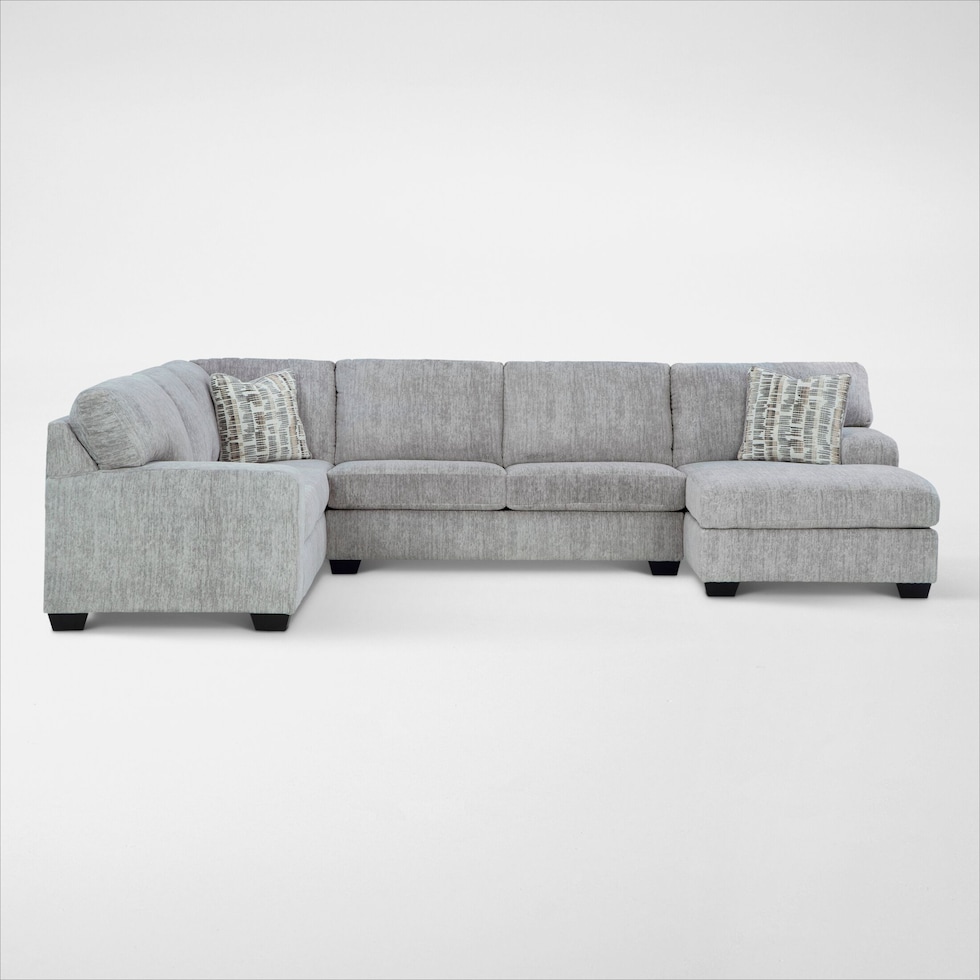 pembrey gray sectional   