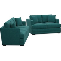 pembroke blue  pc living room   