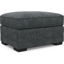 pembroke blue ottoman   