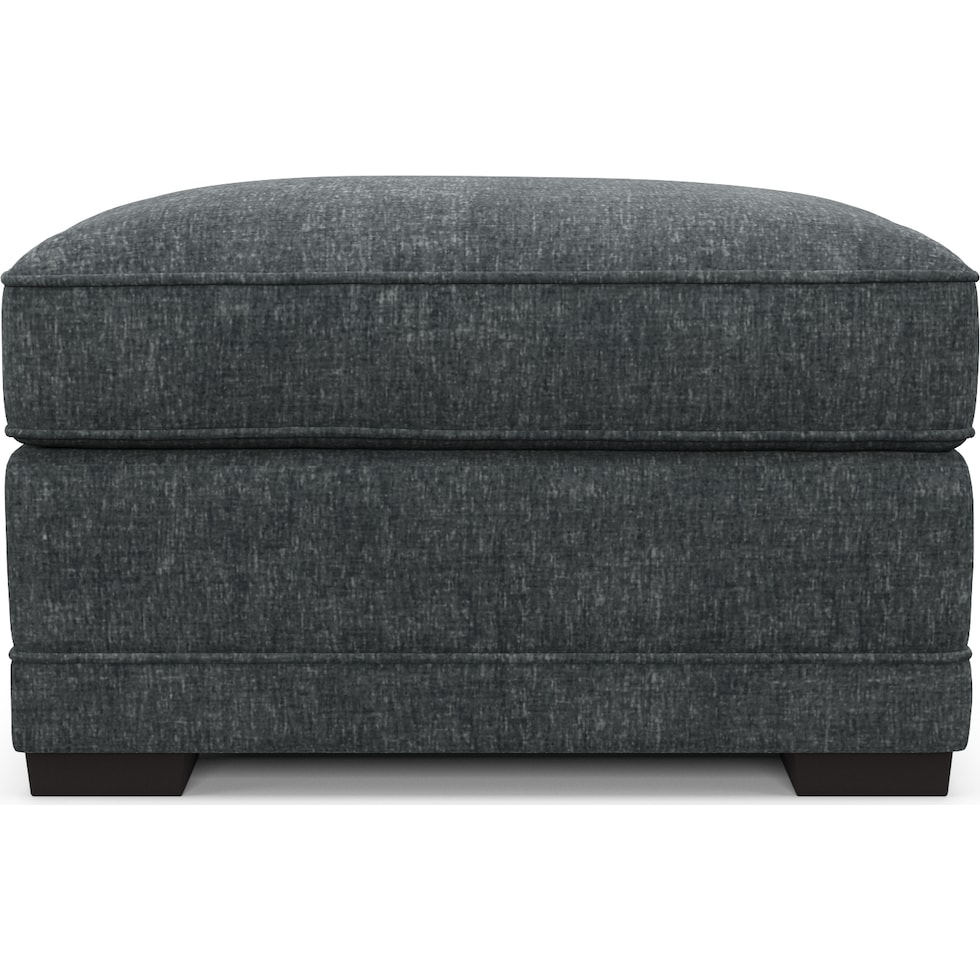 pembroke blue ottoman   