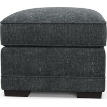 pembroke blue ottoman   