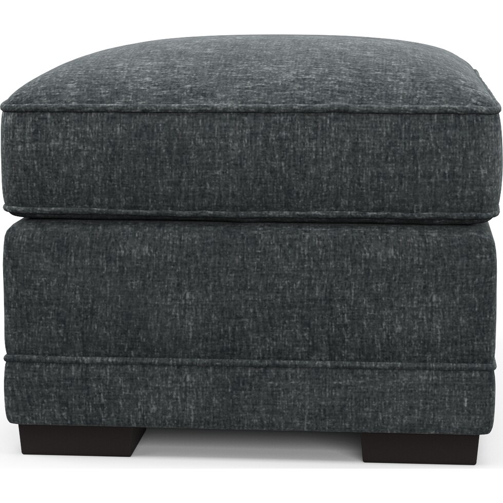 pembroke blue ottoman   