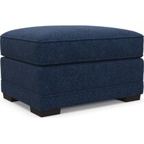 pembroke blue ottoman   