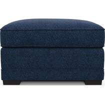 pembroke blue ottoman   