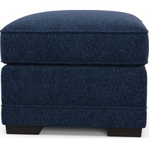 pembroke blue ottoman   
