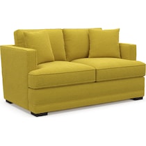 pembroke gold loveseat   