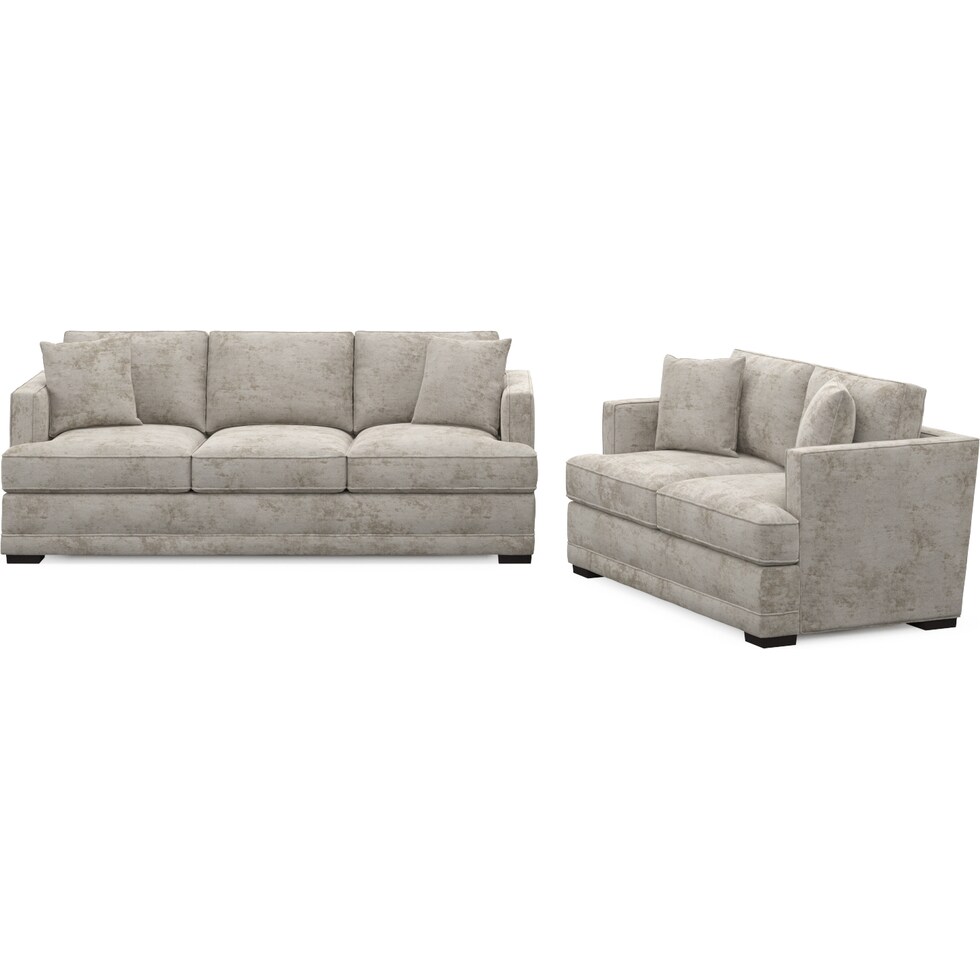 pembroke light brown  pc living room   