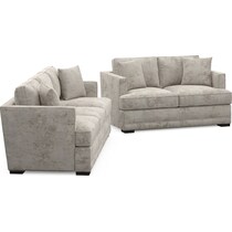 pembroke light brown  pc living room   