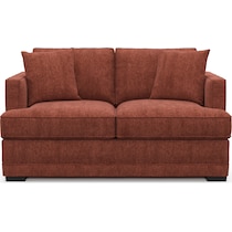 pembroke orange loveseat   