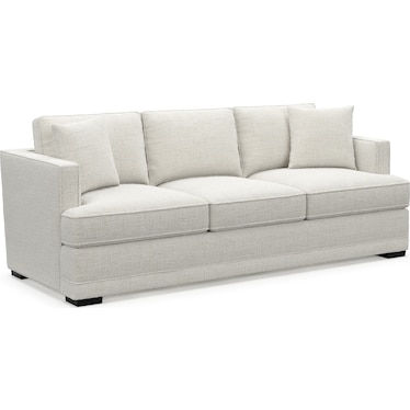 Pembroke Foam Comfort Sofa, Loveseat, Chair, and Ottoman Set - Bantu Pearl