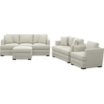 pembroke white  pc living room   