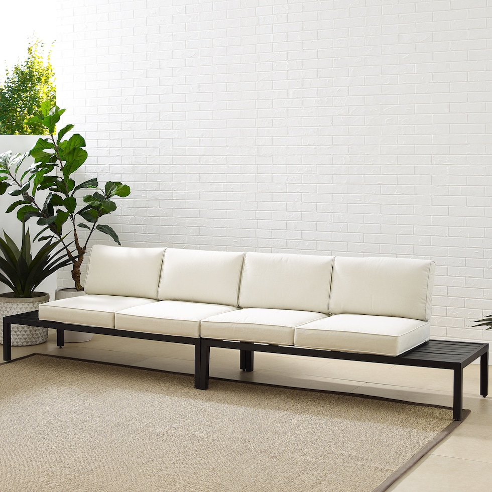 pembroke yellow outdoor sectional set   